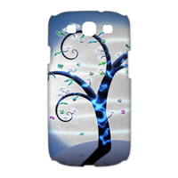 tree under the moodlight Case for Samsung Galaxy S3 I9300 (3D)