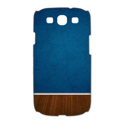 blue wall Case for Samsung Galaxy S3 I9300 (3D)