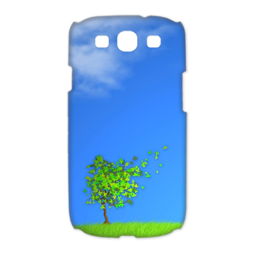 tree under the blue sky Case for Samsung Galaxy S3 I9300 (3D)