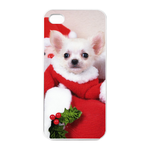 christan dogs Charging Case for Iphone 4