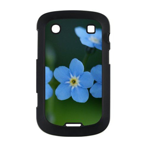 blue flowers Case for BlackBerry Bold Touch 9900