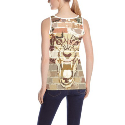 Women's All Over Print Tank Top (Model T43)